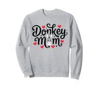 Cute Donkey Mom Donkey Farm Animal Lover Donna Felpa