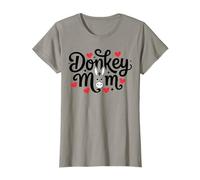 Cute Donkey Mom Donkey Farm Animal Lover Donna Maglietta