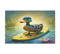 Cute Duck Puzzle Games for Adults E Bambini - for Creativity And Mindfulness - Challenging Jigsaw Puzzles 1000 Pezzi for Family (75×50cm)