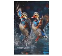 Cute Duck Puzzle Games for Adults E Bambini - for Creativity And Mindfulness - Challenging Jigsaw Puzzles 1000 Pezzi for Family 78×53cm