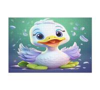 Cute Duck Puzzle Games for Adults E Bambini - for Creativity And Mindfulness - Challenging Jigsaw Puzzles 1000 Pezzi for Family (75×50cm)