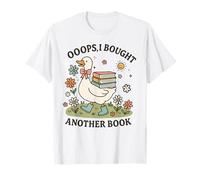 Cute Duck Reading Loops Ho comprato Un Altro Libro Funny Bookworm Maglietta