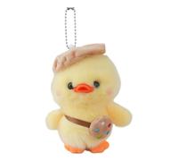 Cute Duck Stuffed Animal - Soft Plush Bag Charm, Keychain Decor, 4.72 Inch