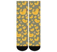 Cute Ducks Socks Fun Print ClassicNovelty Popular Fashion Unisex Athletic