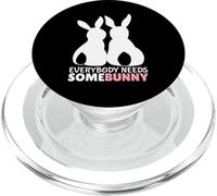 Cute Easter Bunny Everybody Needs Somebunny Girls & Toddlers PopSockets PopGrip per MagSafe