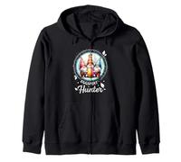 Cute Easter Egg Hunter Eggspert Gnome Shirt Pasqua Pasqua Felpa con Cappuccio