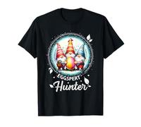 Cute Easter Egg Hunter Eggspert Gnome Shirt Pasqua Pasqua Maglietta