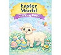 Cute Easter Farm Animals Coloring Book for Kids