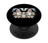 Cute Easter Gnome Graphic For Family Who Loves Spring Gnomes PopSockets PopGrip Adesivo
