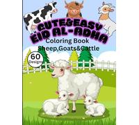 Cute & Easy Eid Al-Adha Coloring Book: Bold and easy for kids