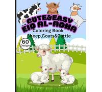 Cute & Easy Eid Al-Adha Coloring Book: Bold and easy for kids