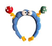 Cute Elastic Headband for Face Washing, Big Eyes Hair Hoop, Lively Improvement, Soft and Stretchy Hairband Accessories for Gym, Running, Summer Sports, 5.9 x 5.9 x 0.8 Inches