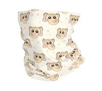 Cute Elephant Uomo Donna Headwrap Elastico Ghetta da Collo Antivento Sciarpa A Mezza Faccia per Campeggio Yoga Estivo