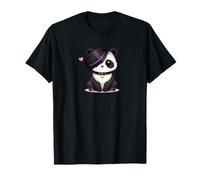 Cute Emo Panda Chibi Bambini Maglietta