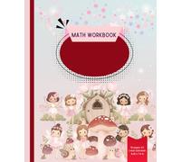 Cute fairies K2 Math Workbook: 1-Inch Grid for Easy and Fun Learning
