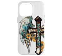 Cute Faith Western Cross For Christian Summer Country Boho Custodia per iPhone 14 Pro Max