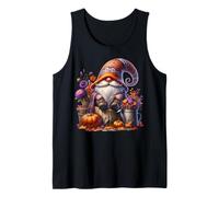 Cute Fall Accessories for GNOME Lover Floral Autumn Pumpkin Canotta