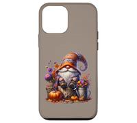 Cute Fall Accessories For Gnome Lover Floral Autumn Pumpkin Custodia per iPhone 12 mini