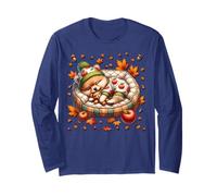 Cute Fall Accessories for Women And Girls Autumn Pomeranian Maglia a Manica