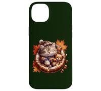 Cute Fall Cat Graphic For Cat Grandma And Autumn Kitten Mom Custodia per iPhone 14 Plus