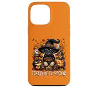 Cute Fall Dog And Halloween Pug Puppy Is Too Cute To Spook Custodia per iPhone 13 Pro Max
