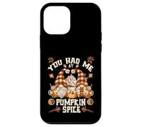 Cute Fall Gnome For Thanksgiving You Had Me At Pumpkin Spice Custodia per iPhone 12 mini