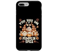 Cute Fall Gnome For Thanksgiving You Had Me At Pumpkin Spice Custodia per iPhone 7 Plus/8 Plus