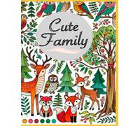 Cute Family: Colora i simpatici animali