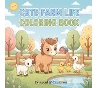 Cute Farm Life Coloring Book