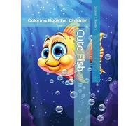 Cute Fish: Coloring Book for Children