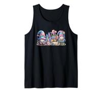 Cute Flower Gnomes for Women Men And Kids Hello Spring Canotta