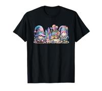 Cute Flower Gnomes for Women Men And Kids Hello Spring Maglietta
