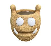 Cute Flower Pots | Facial Expression Modern Resin Desk Decor,Cute Flower Pots for Indoor Plants,for Home Bedroom Kitchen Farmhouse Indoor Outdoor Garden Yard Patio