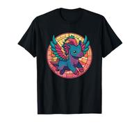 Cute Flying Pegasus Rainbow Pony Fantasy Bambini Maglietta