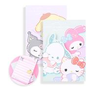 Cute Foldable Memo Note Pads 2 Pack - 4 Designs 80 Sheets Small Notepads for Notes & Lists, Compact Size for Work/Home, Ideal for CuteCollectors & Stationery Lovers