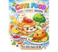 Cute Food Coloring Book