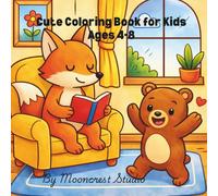 Cute Forest Friends & African Animals: Fun Animal Coloring Pages from Around the World