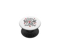 Cute Foster Adopt Love Senior Dog Rescue PopSockets PopGrip Adesivo