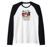 Cute Fox Camera Lens Photography - Life Through My Lens Maglia con Maniche Raglan