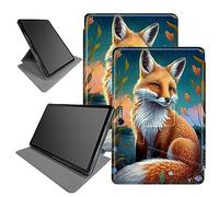 Cute Fox Custodia per Microsoft Surface Go 3 2021 / Surface Go 2 2020 / Surface Go 2018 10" Tablet, rotazione a 360 gradi con angoli di visione multipli custodia con auto sleep/wake
