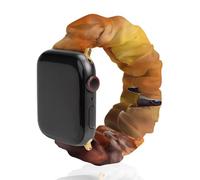 Cute Fox Hedgehog Wildlife Scrunchie Cinturino morbido elastico di ricambio compatibile con Apple Watch, 38mm/40mm, Acciaio inossidabile, Nessuna pietra preziosa