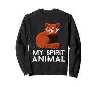 Cute Fox My Spirit Animal Funny Fox Felpa
