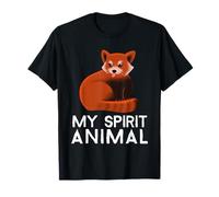 Cute Fox My Spirit Animal Funny Fox Maglietta
