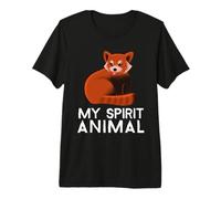Cute Fox My Spirit Animal Funny Fox Maglietta Premium