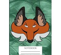 Cute Fox Notebook 8.5 x 11 inches 120 pages: cute notebook for school and college