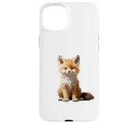 Cute Fox Theme Illustration Animal Lover Custodia per iPhone 15 Plus