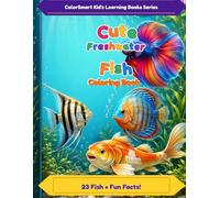 Cute Freshwater Fish Coloring Book for Kids
