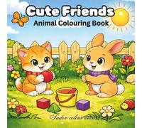 Cute Friends: Animal Colouring Book