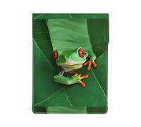 Cute Frog - Custodia per computer portatile, in pelle di alta qualità, elegante custodia per MacBook da 13 pollici con design a stampa completa per modelli 2018 e più recenti