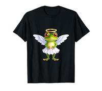 Cute Frog Love Cupid Date San Valentino Maglietta